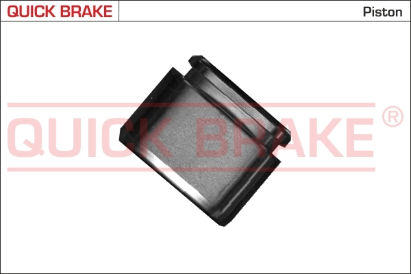 Piston, brake caliper